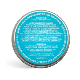 Green Goo Natural Skin Care for Eczema, Psoriasis, Cracked Hands and Feet, Black, Dry Skin, 1.82 Ounce