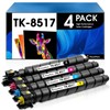 MasaiMara TK-8517 TK8517 TK-8517K TK-8517C TK-8517Y TK-8517M Compatible Toner Cartridges