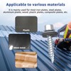 Metal Roofing Screws 320Pcs 10 x 1inch, Hex Head Sheet