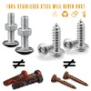 Anti Theft License Plate Screws, Anti Theft License Plate Frame