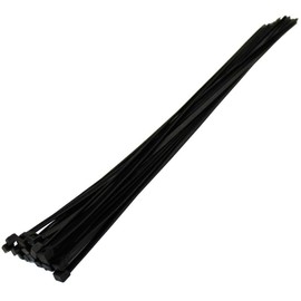 All Trade Direct Black Cable Ties 580Mm X 12.7Mm Pack of 25 Extra Large