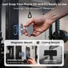 Itramax Magnetic Phone Holder for Gym,360° Dual-Sided N52 Magnet Mount