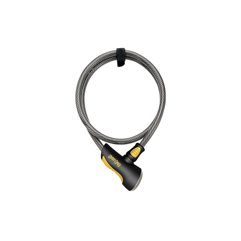 ONGUARD Akita Cable Lock, Black, 120 cm x 12 mm