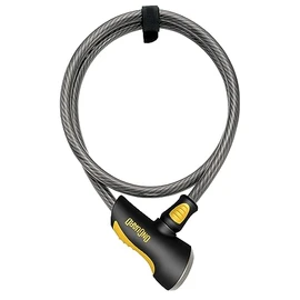ONGUARD Akita Cable Lock, Black, 120 cm x 12 mm