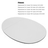 Car Rearview Mirror Glass with Heating Function Clear Visibility Replacement