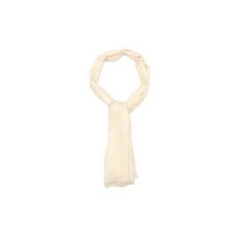 Coach womens SIGNATURE C OBLONG SCARF, Chalk, One Size