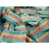Candy Retailer Sour Candy Belts (2 Lb, Rainbow Bites)
