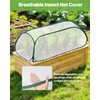 JivaJot Garden Covers for Raised Beds, Breathable Plant Protection Cage