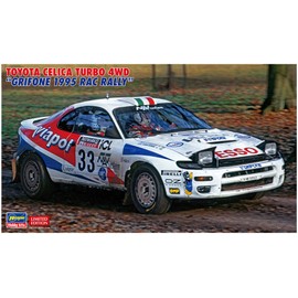 Hasegawa 20594 1/24 Toyota Celica Turbo 4WD Griffone 1995 RAC Rally Plastic Model