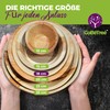 GoBeTree 24 Palm Leaf Plates, Palm Leaf Tableware Like Bamboo