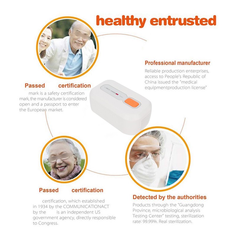 USB Breathing Machine Cleaner Professional Ozone Cleaner for Universal Breathing