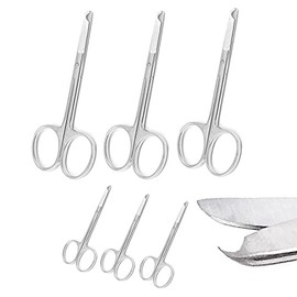 AAProTools Pack Of 6 Stitch Scissors 4.5" Stainless Steel Hook Dental Veterinary Instruments
