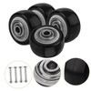 Gadpiparty 4pcs Heavy Duty Swivel Caster Wheels Quiet Wheels for
