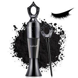 Boobeen Powder Eyeliner Handmade Natural Eyeliner Powder Shape Waterproof & Smudge-proof Liner Powder for Eye Contour Makeup