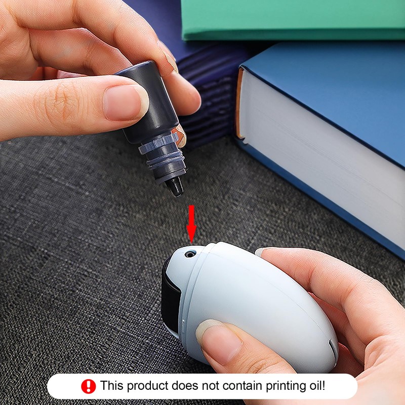 HOXBEIT Confidential Roller Stamp, Reusable Wide Roller Security Stamp, Identity