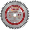 Oshlun SBNF-070054 7-Inch 54 Tooth TCG Saw Blade with 20mm