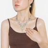 JunyiDIY Elegant Pearl Jewelry Set | 10mm White Plastic Pearl