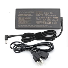 20V 10A 200W Adapter Charger ADP-200JB D Compatible with ASUS TUF Dash F15 A15 FX516PR FA506QR ROG G15 Zephyrus FA506QR Zephyrus GA503 GA503QM GA503QS GA503QR Gaming Laptop 6.0 * 3.7MM