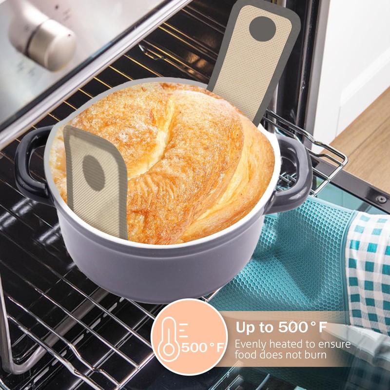 Koolstuffs Koolstuffs Silicone Bread Sling for Dutch Oven, 2 PCS