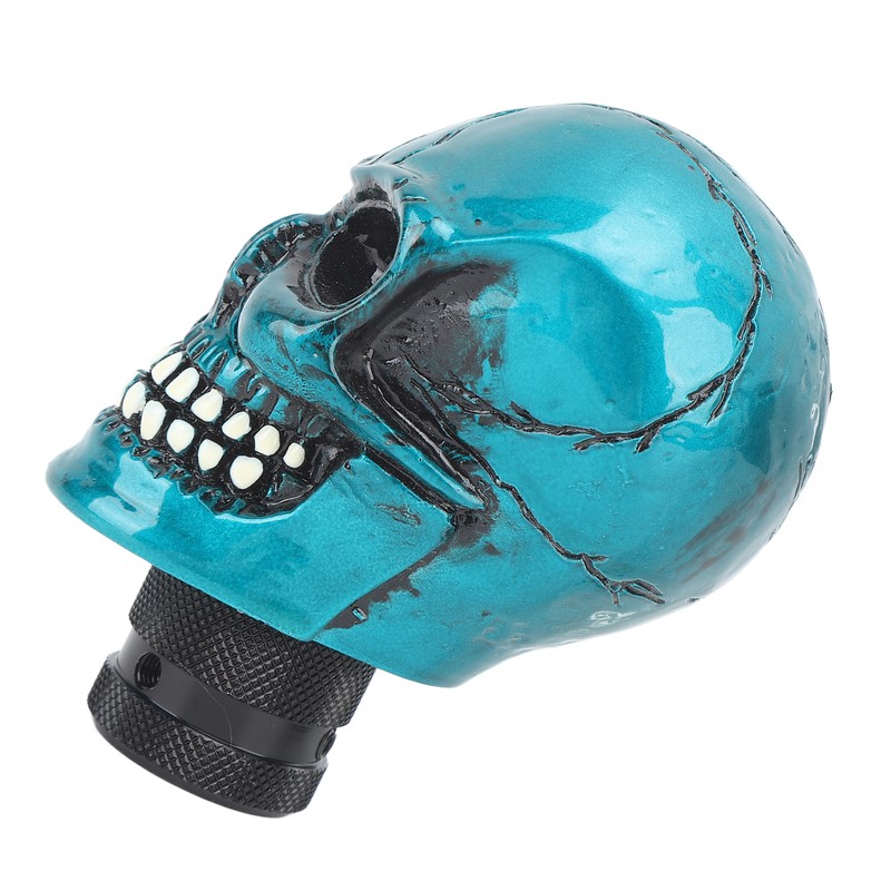 Skull Gear Shift Head Resin Shifter Knob Car Transmission Shifting