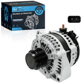 84143540 Alternator Generator Part Fit for 2014-2018 Chevy Silverado GMC Sierra 1500 2015-2020 Suburban Tahoe Yukon Denali Escalade 4.3 5.3 6.2L,High Output Alternator,Replace 22949467