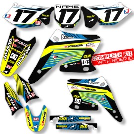 MX ISLAND 2001 2002 2003 2004 2005 2006 2007 DRZ125 GRAPHICS KIT DRZ 125 SUZUKI DECAL