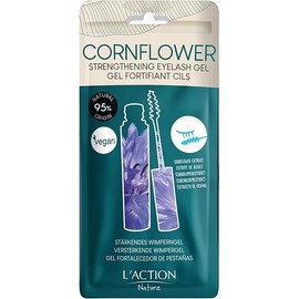 L'Action Paris Strengthening Eyelash Gel, Clear Mascara with Natural Cornflower Water, Strengthening Mascara Lengthens and Thickens Lashes, Suitable for Fragile and Damaged Lashes 10ml