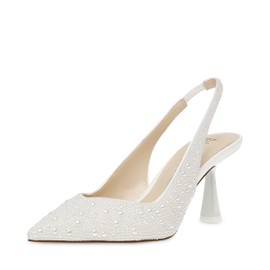 Betsey Women's Clark Pump, Ivory, 6.5 Wide