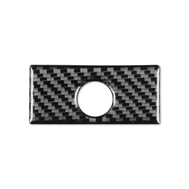 UOADA 1pc Co-Pilot Glove Box Organizer Handle Carbon Fiber Sticker Cover for Infiniti G37 2008-2013 G35 2007-2008 G25 2011 2012 Q60 2014 2015