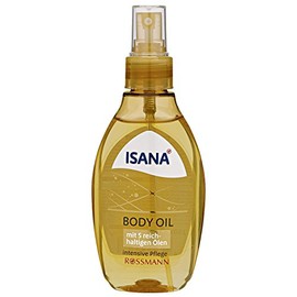 ISANA Body Oil 150 ml with 5 Rich Oils, Intensive Care