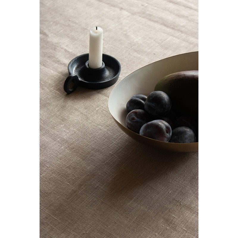 LaLe Living Glam Bowl Iron Gold / White 23.5 x