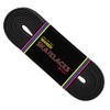 Bont Skates Waxed Laces - 6mm & 8mm - 47" 71" 79" 96" 108" - Midnight Black (8mm Wide / 47 inch / 120cm)
