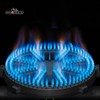 COOKAMP Cast Iron Propane Burner Head with Brass Fitting Orifice