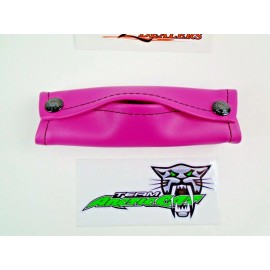 EZ-Dealers Kitty Cat Snowmobile Handlebar Pad (PRETTY IN PINK) Arctic Cat Kawasaki Suzuki