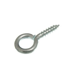 40 x No.6 3.5mm x 30mm Closed Screw In Hooks