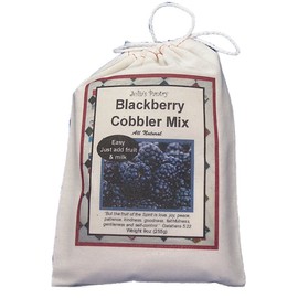 Blackberry Cobbler Mix, 9oz Cloth Gift Bag