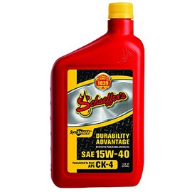 Schaeffer Manufacturing Co. 0700CK4-012S SynShield Durability Advantage 15W-40 Diesel Engine Oil, 1-Quart Bottle