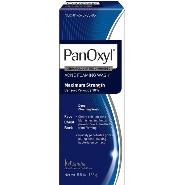 PanOxyl Espuma para acné de máxima Resistencia, 5.5 onzas