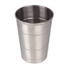 Lindy's Stainless Steel Single Wall Durable Stainless Steel Cup, 12