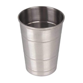 Lindy's Stainless Steel Single Wall Durable Stainless Steel Cup, 12 Ounce Drinking Cup, Premium Unbreakable Drinking Cup, Great for Picnics, Camping, Home, or while Traveling