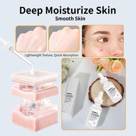 Hyaluronic Acid 2% + B5 Facial Serum, 30ML Hyaluronic Acid Serum For Face, 30ml Hyaluronic Acid Serum, Hyaluronic Acid and Vitamin B5, Moisturizing.