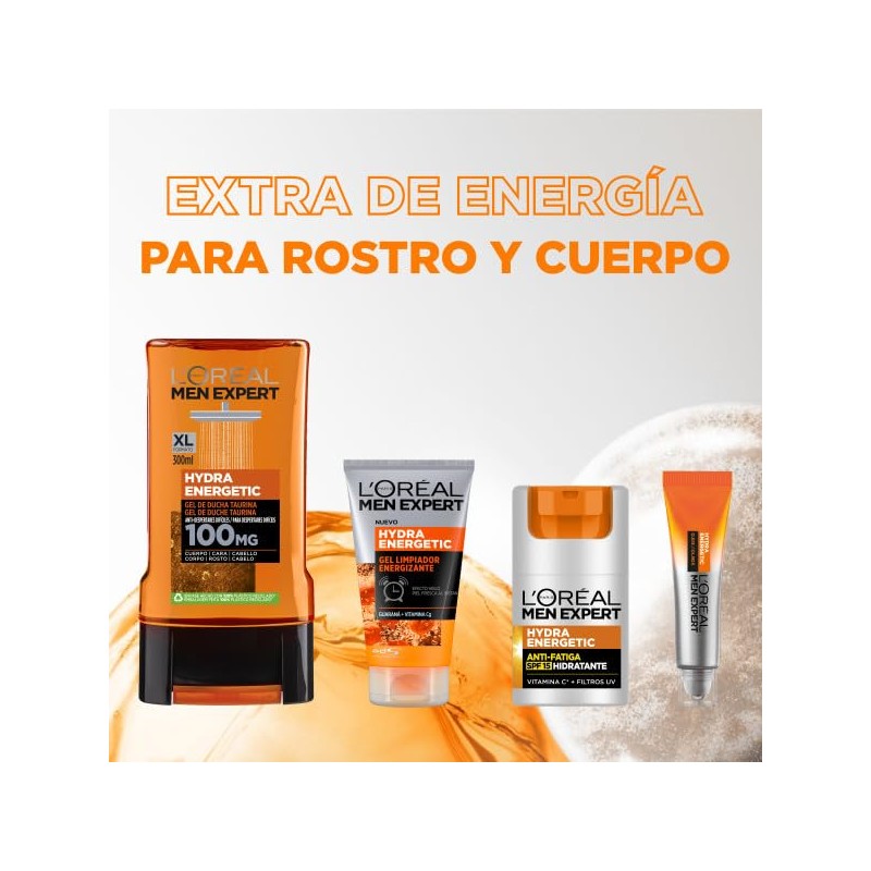 Men Expert Hydra Energetic Hidratante Anti-Fatiga Spf15 50 M