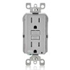 Leviton GFCI Weather-Resistant Outlet, 15 Amp, Self Test, Tamper-Resistant with