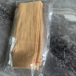 Medline Protective Arm Sleeve with Thumbloop Beige  15.5" - 1 Pair NONSLEEVETSM