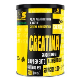 Creatina Monohidratada En Polvo 500g Hiper Sport Hs Sandía