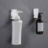 2Pcs Soap Bottle Dispenser Holder Wall Mounted, Stainless Steel Soap