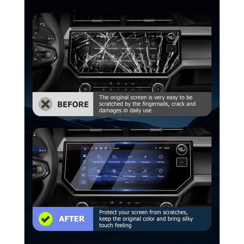 LUWU 2027 Bolt EV Screen Protector for Chevy Bolt 2027