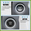 HOPESPANNER Engine Start Stop Button Cover Kit One Click Push