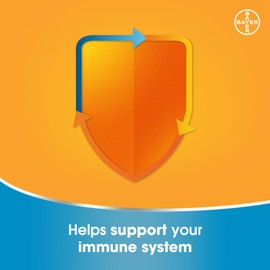 Redoxon® Triple Action Vitamin C, Vitamin D And Zinc – Effervescent Tablets for Immunity Support, Zinc, Vitamin D and Vitamin C Supplement, Immune Support For Adults, 15 Orange Flavoured Tablets