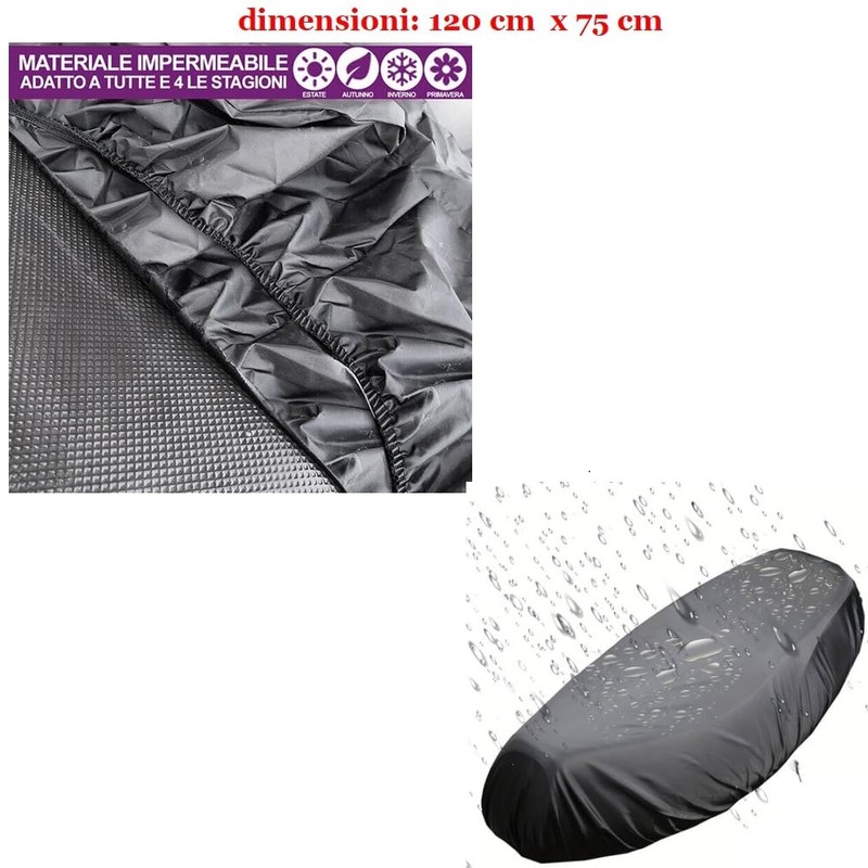 Compatible with Vespa GTS 125 cover, waterproof, rainproof seat cover,